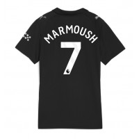 Manchester City Omar Marmoush #7 Vieraspaita Naiset 2025-26 Lyhythihainen Manchester City Omar Marmoush #7 Vieraspaita Naiset 2025-26 Lyhythihainen